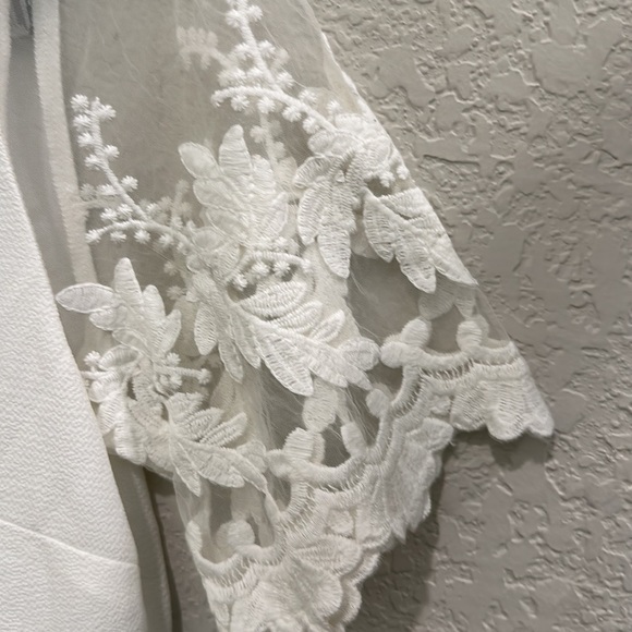 Lulu’s White top in XS NWT - Picture 6 of 10